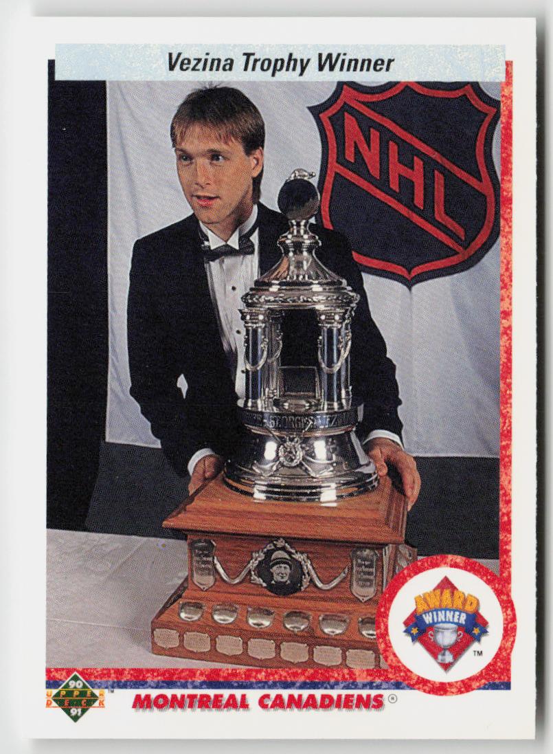 1990-91 Upper Deck #207b Patrick Roy
