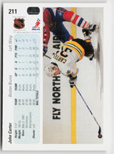 1990-91 Upper Deck #211 John Carter