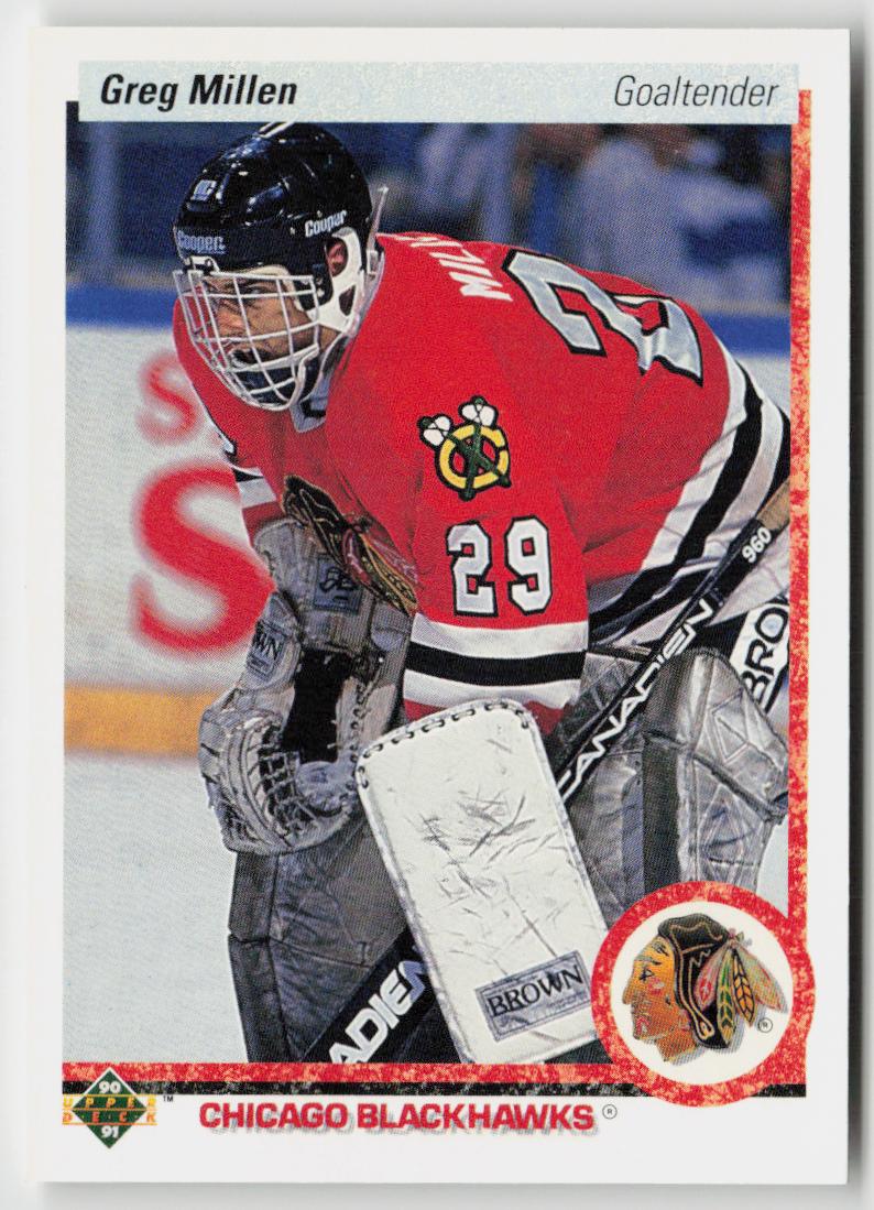 1990-91 Upper Deck #213c Greg Millen