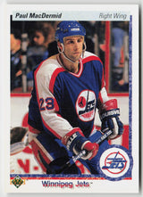 1990-91 Upper Deck #218b Paul MacDermid