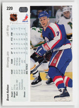 1990-91 Upper Deck #220 Brent Ashton