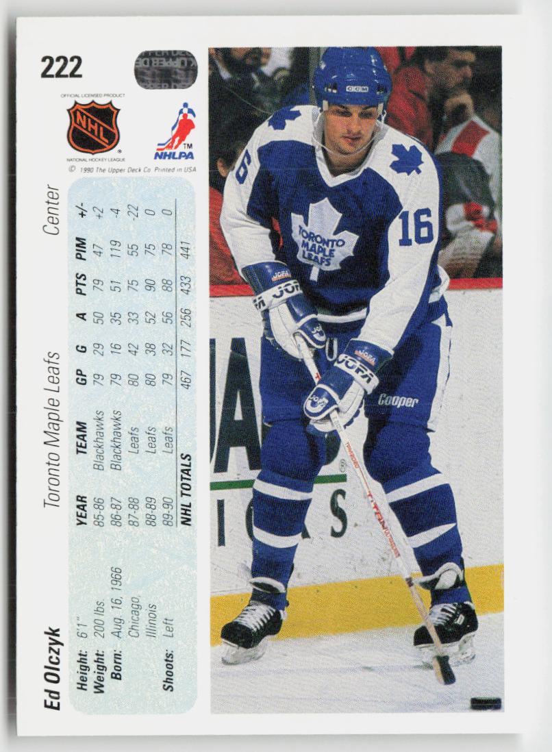 1990-91 Upper Deck #222 Ed Olczyk