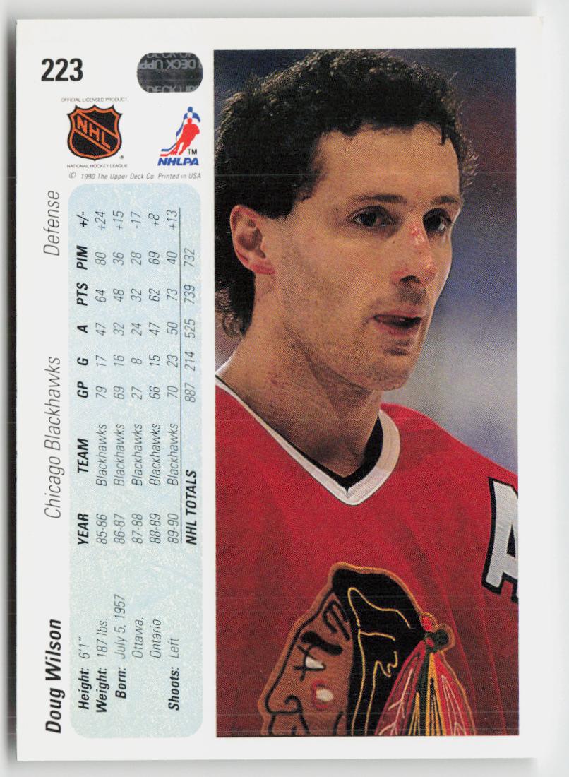 1990-91 Upper Deck #223 Doug Wilson