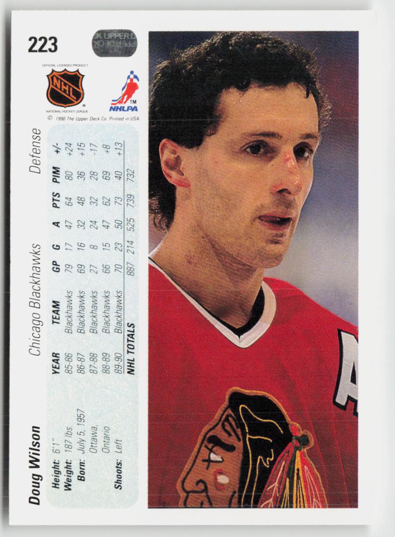 1990-91 Upper Deck #223 Doug Wilson