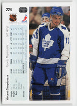 1990-91 Upper Deck #224b Vincent Damphousse