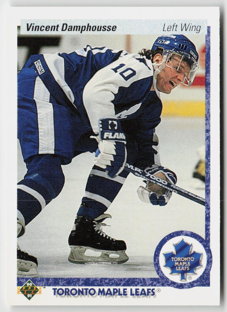 1990-91 Upper Deck #224b Vincent Damphousse