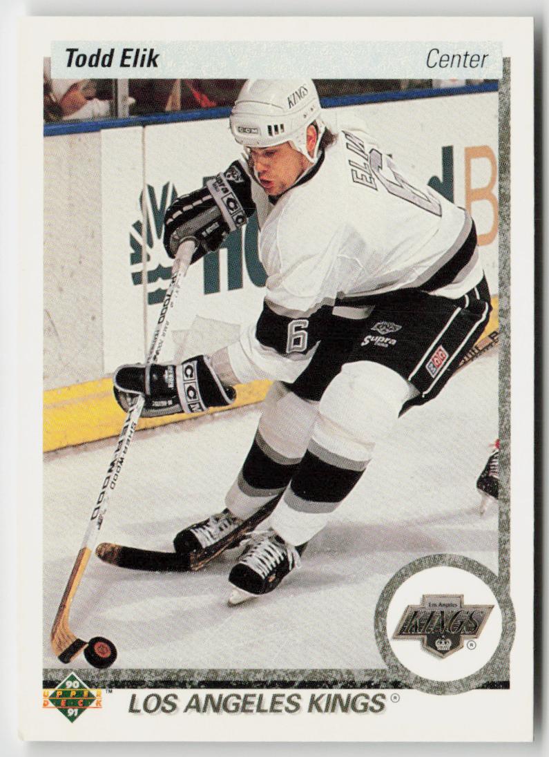1990-91 Upper Deck #233 Todd Elik