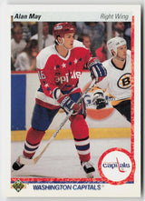 1990-91 Upper Deck #240b Alan May