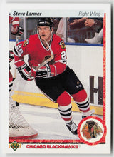 1990-91 Upper Deck #242b Steve Larmer