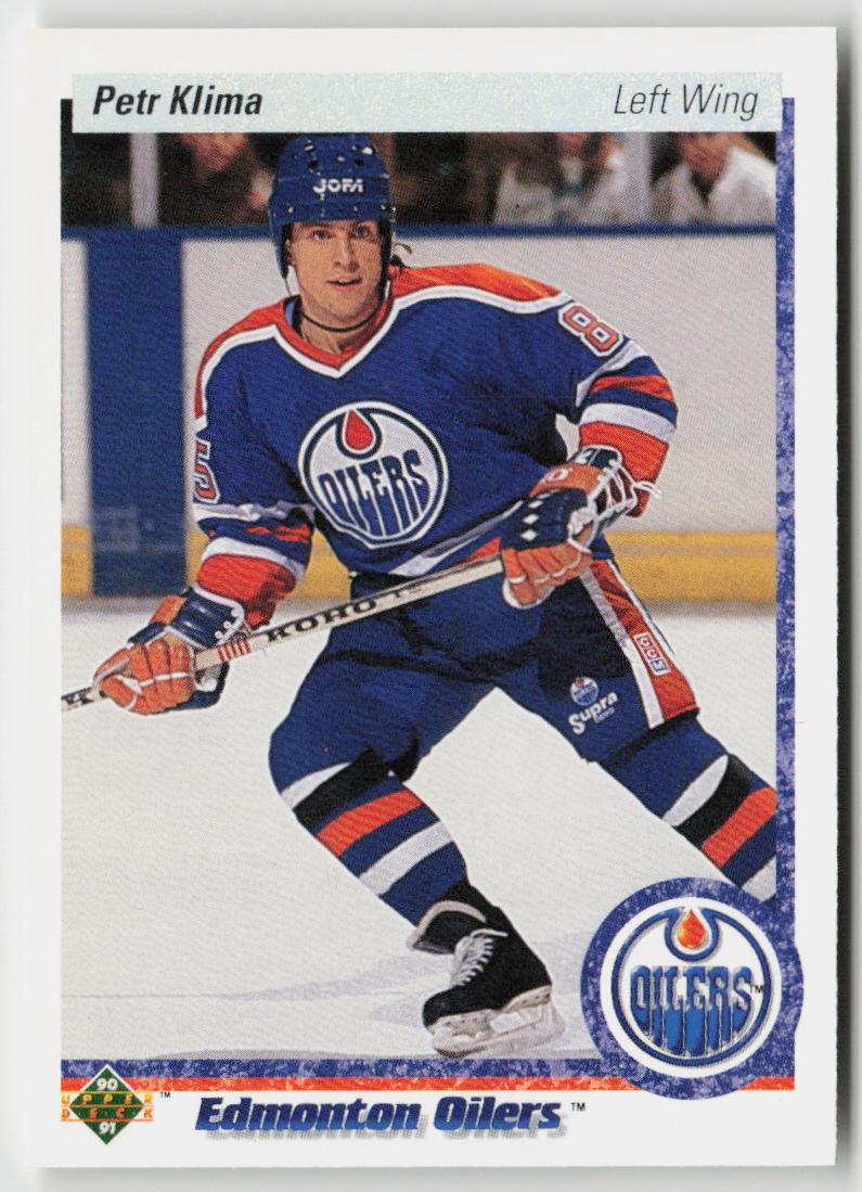 1990-91 Upper Deck #282b Petr Klima
