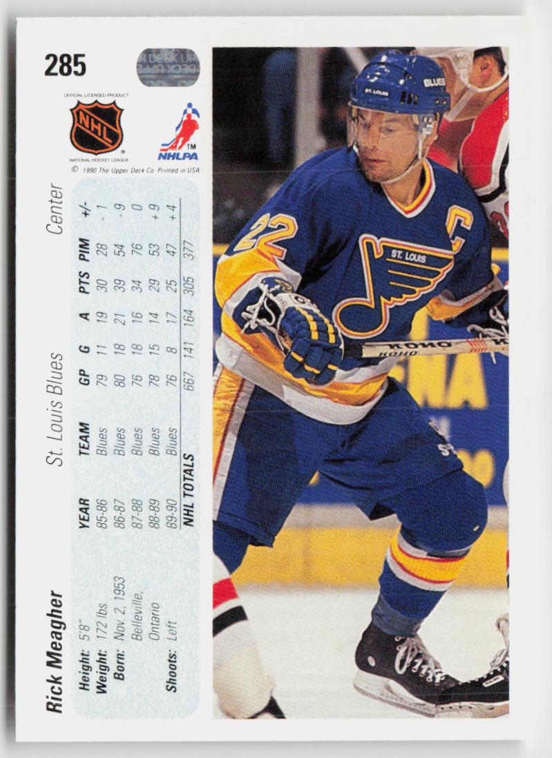 1990-91 Upper Deck #285 Rick Meagher