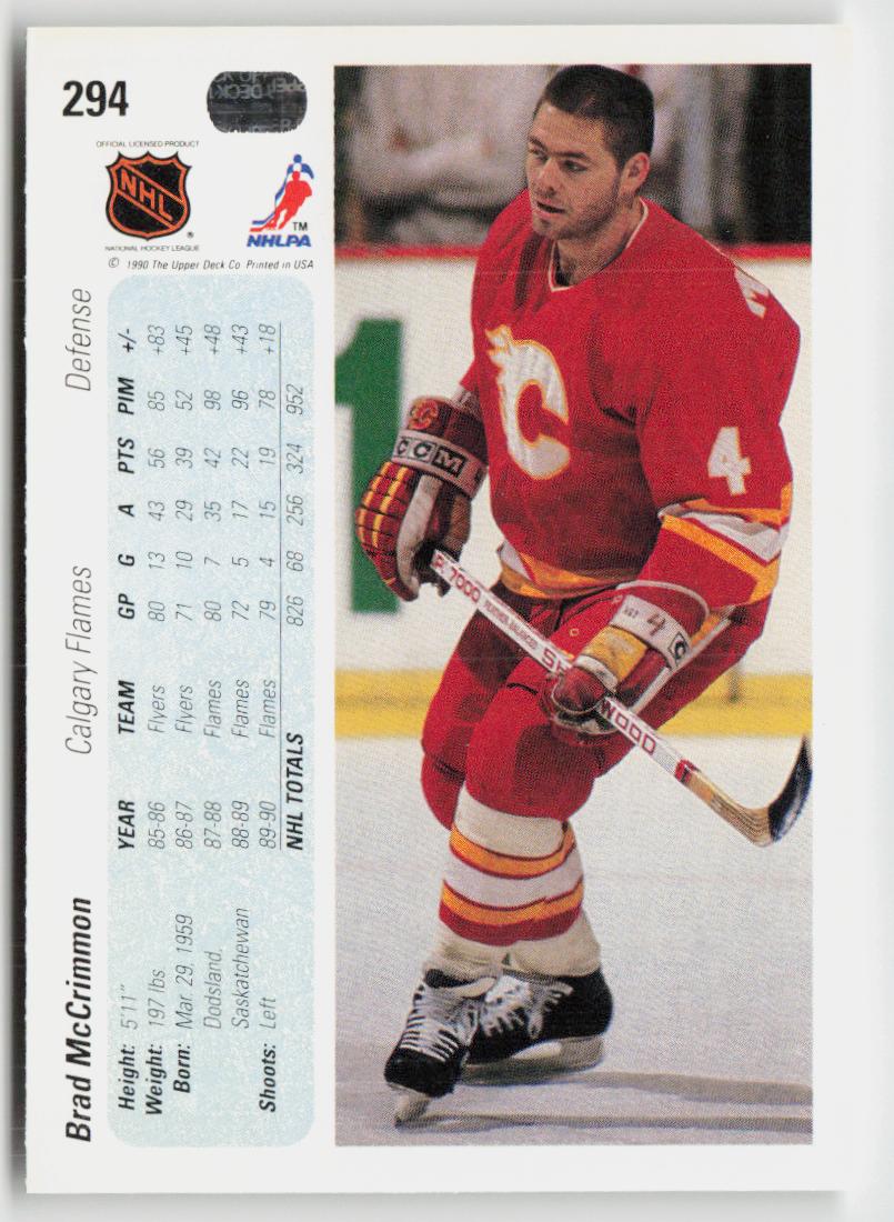 1990-91 Upper Deck #294 Brad McCrimmon