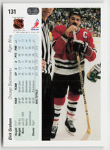 1990-91 Upper Deck #131b Dirk Graham