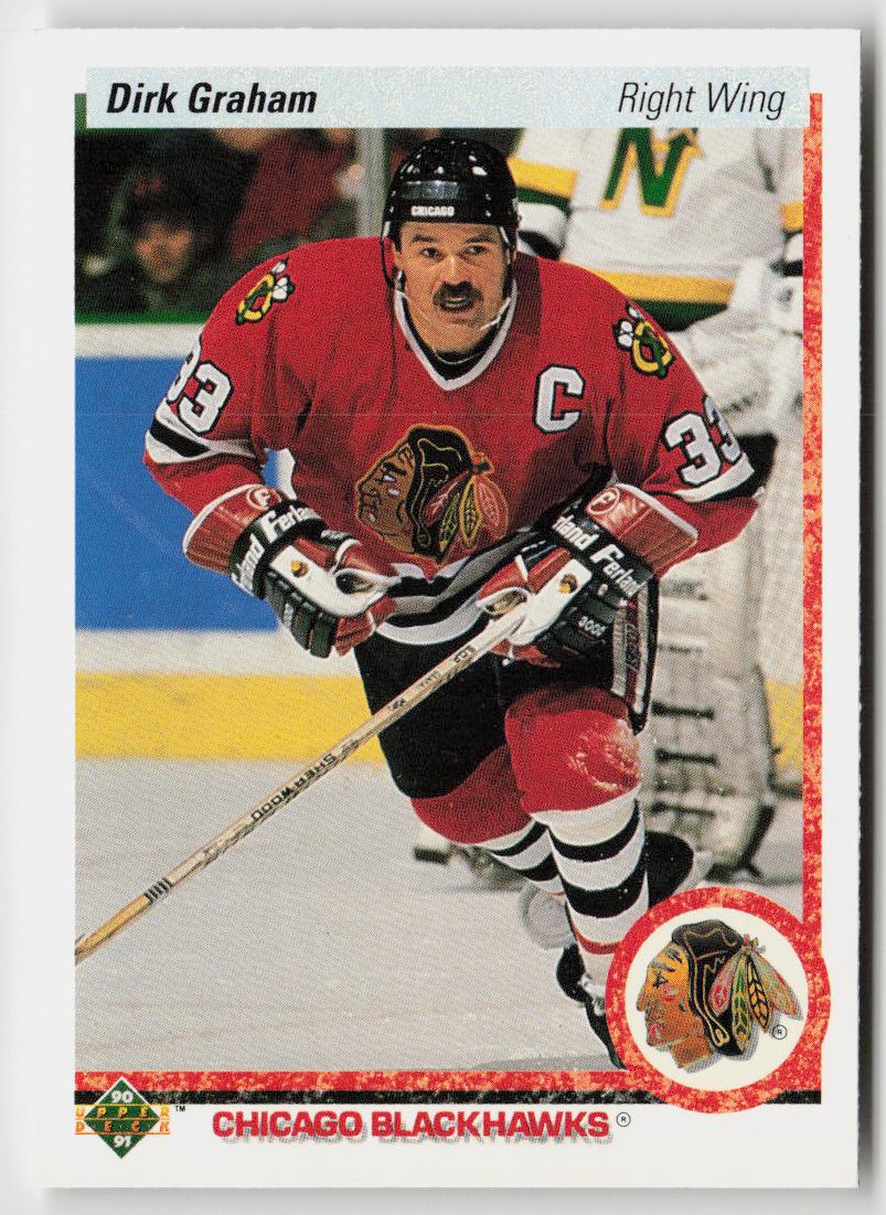 1990-91 Upper Deck #131b Dirk Graham