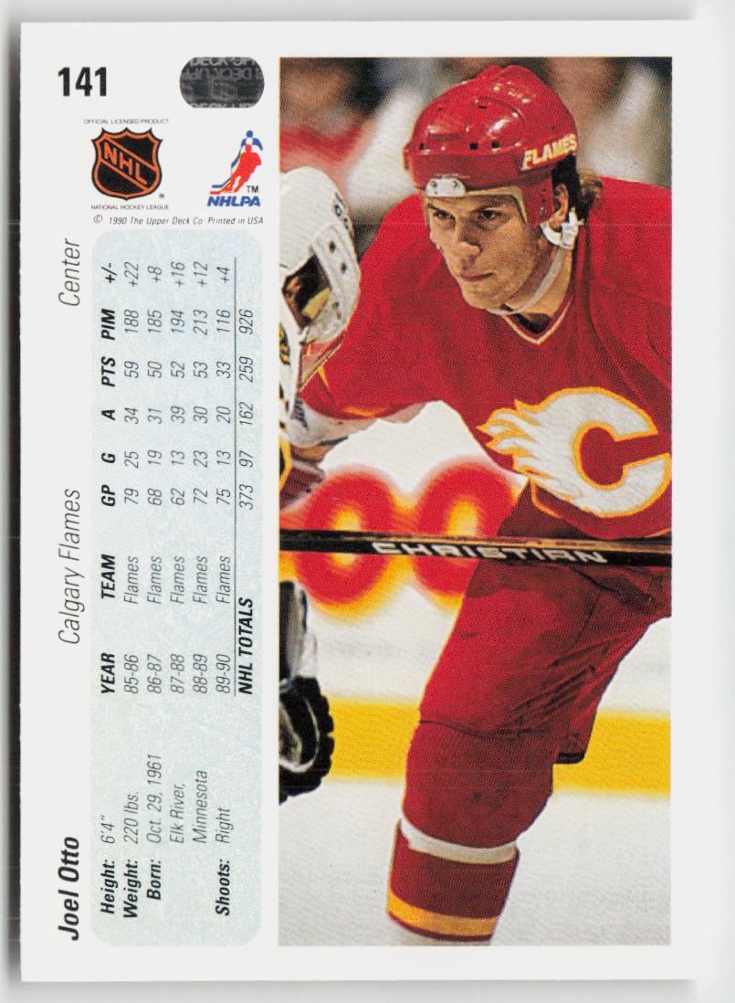 1990-91 Upper Deck #141c Joel Otto