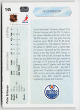 1990-91 Upper Deck #145b Peter Eriksson