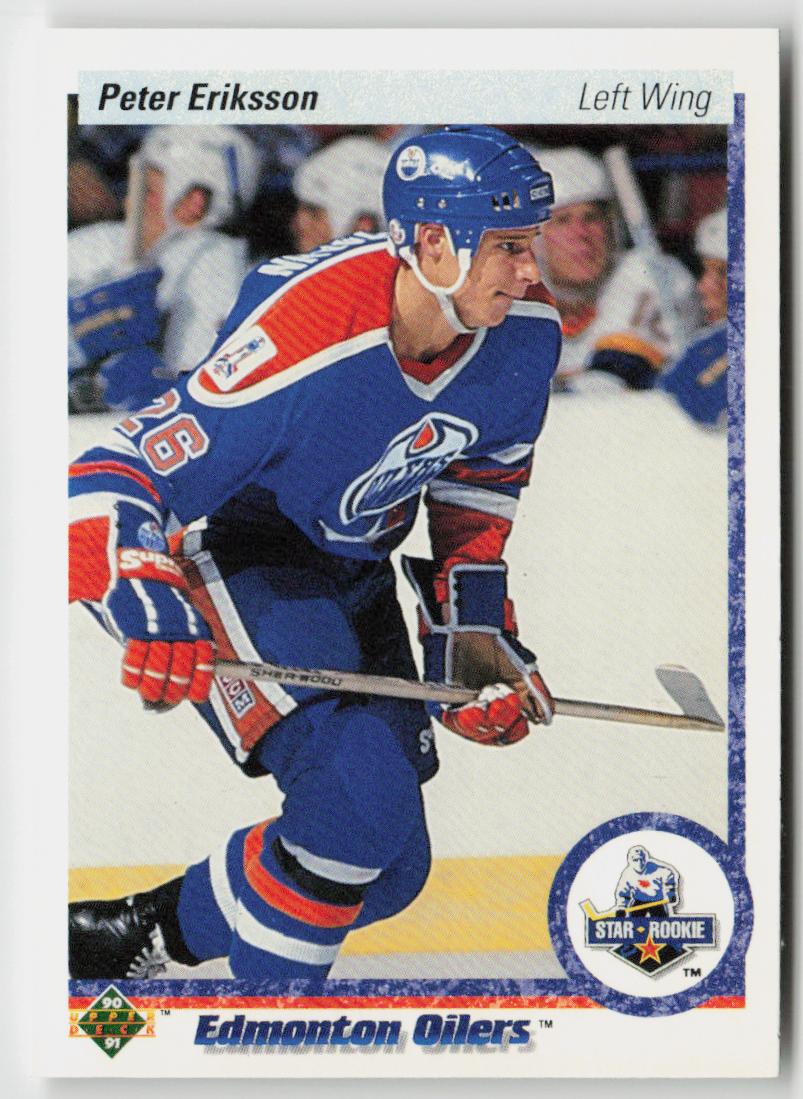 1990-91 Upper Deck #145b Peter Eriksson