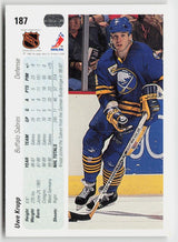 1990-91 Upper Deck #187b Uwe Krupp