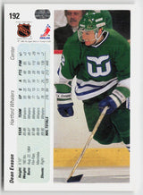1990-91 Upper Deck #192c Dean Evason
