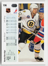 1990-91 Upper Deck #196b Randy Burridge
