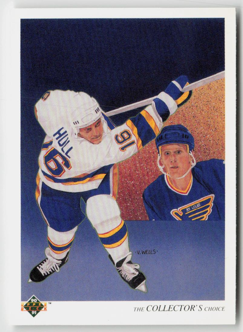 1990-91 Upper Deck #312 Brett Hull