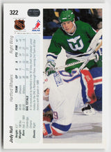 1990-91 Upper Deck #322b Jody Hull