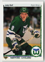 1990-91 Upper Deck #322b Jody Hull