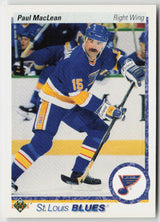 1990-91 Upper Deck #330b Paul MacLean
