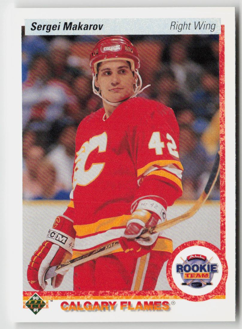 1990-91 Upper Deck #336b Sergei Makarov
