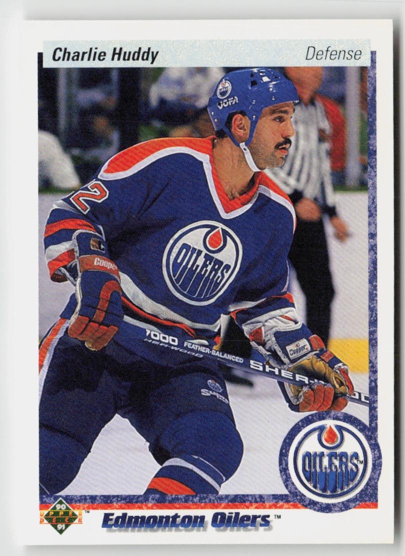 1990-91 Upper Deck #341 Charlie Huddy