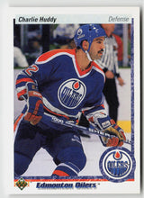 1990-91 Upper Deck #341 Charlie Huddy