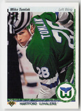 1990-91 Upper Deck #343b Mike Tomlak