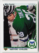 1990-91 Upper Deck #343b Mike Tomlak