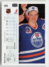 1990-91 Upper Deck #344b Adam Graves