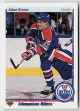 1990-91 Upper Deck #344b Adam Graves