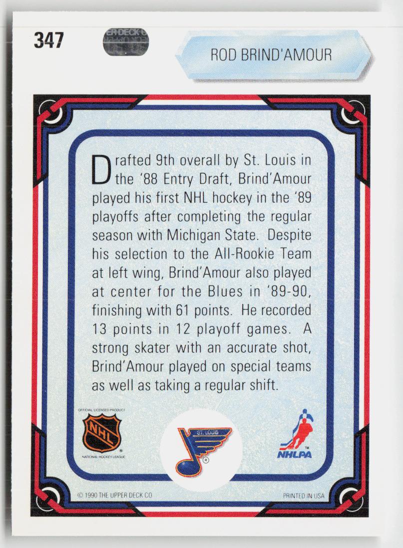 1990-91 Upper Deck #347 Rod Brind'Amour