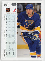 1990-91 Upper Deck #349 Dave Lowry