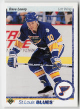 1990-91 Upper Deck #349 Dave Lowry