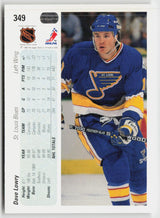 1990-91 Upper Deck #349 Dave Lowry