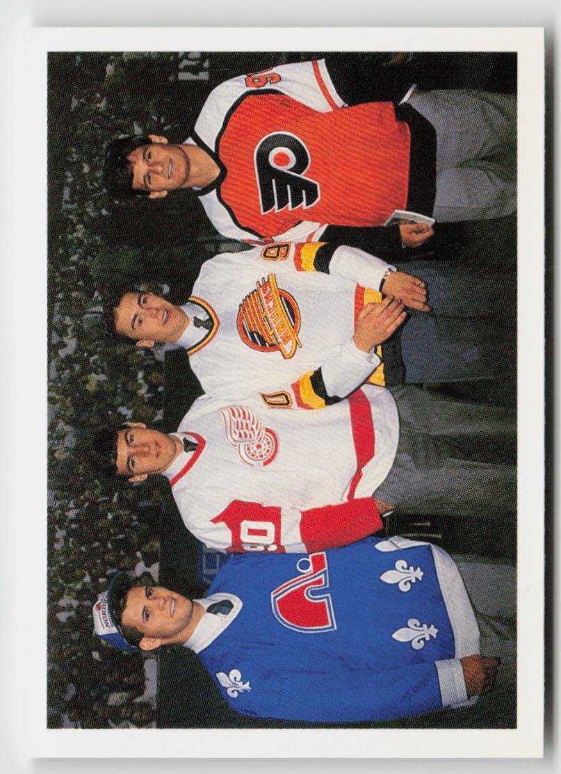 1990-91 Upper Deck #351b Top Ten Draft Picks Checklist
