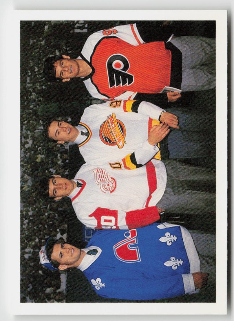 1990-91 Upper Deck #351b Top Ten Draft Picks Checklist