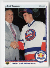 1990-91 Upper Deck #357 Scott Scissons