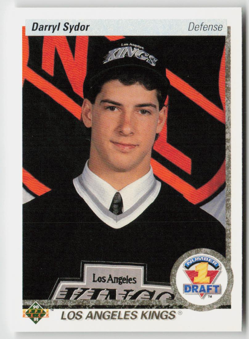 1990-91 Upper Deck #358b Darryl Sydor