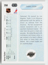 1990-91 Upper Deck #358b Darryl Sydor
