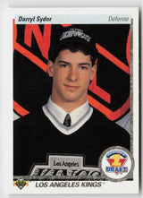 1990-91 Upper Deck #358b Darryl Sydor