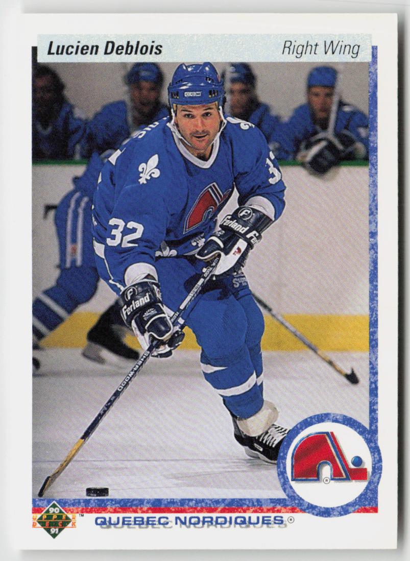 1990-91 Upper Deck #363 Lucien DeBlois