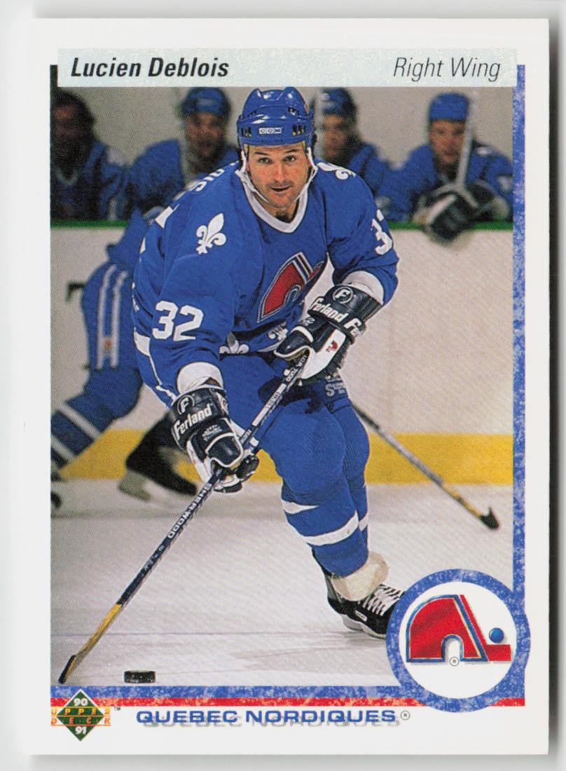 1990-91 Upper Deck #363 Lucien DeBlois