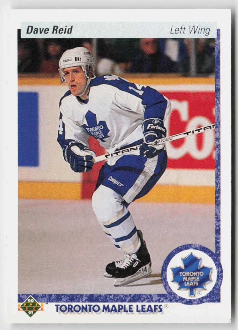 1990-91 Upper Deck #364b Dave Reid