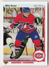 1990-91 Upper Deck #382b Mike Keane