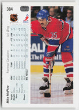 1990-91 Upper Deck #384b Mike McPhee